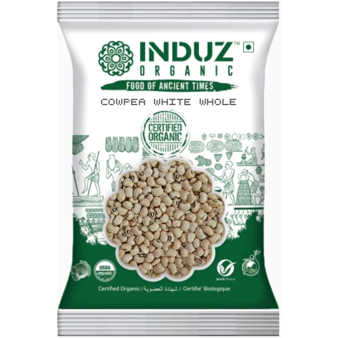 White Cowpea Whole 500g Induz Organic