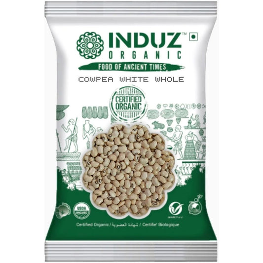 White Cowpea Whole 500g Induz Organic