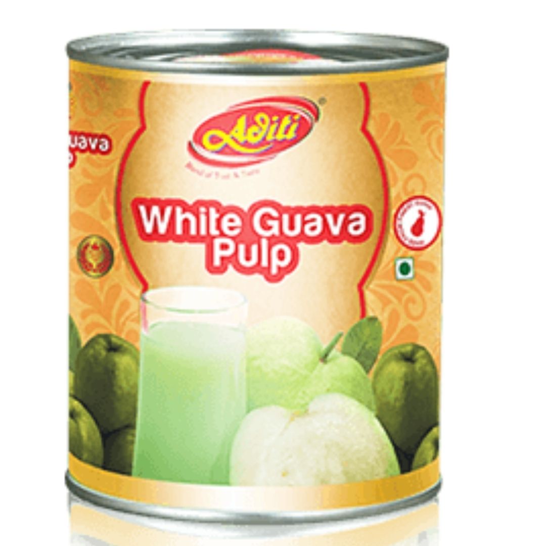 White Guava Pulp Natural 850g  Aditi