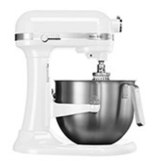 White Heavy Duty 6.9 L Bowl Lift Mixer