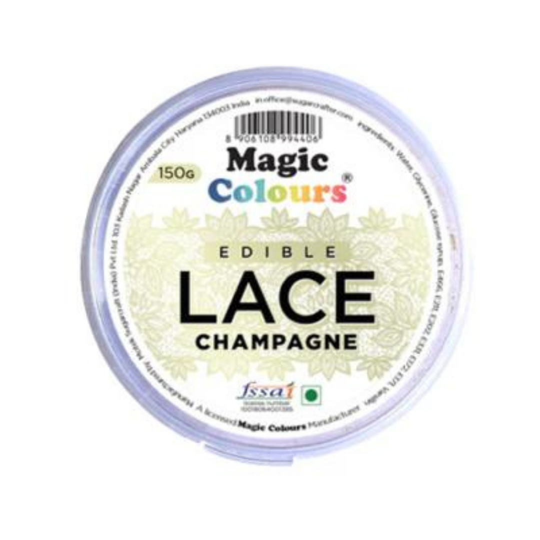 White Lace Paste 150 Gm Magic Colour