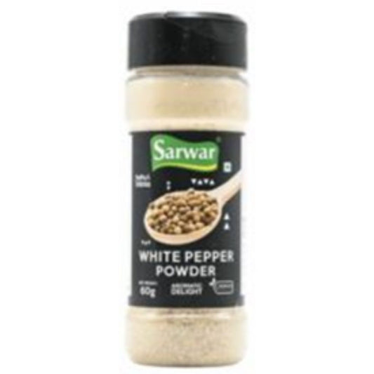 White Pepper Powder (Pure)  50 gm Sarwar