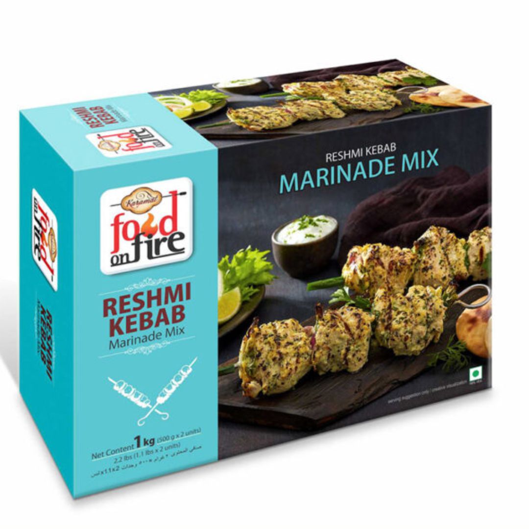 White Reshmi Malai Tikka Marinade 1kg Karamat