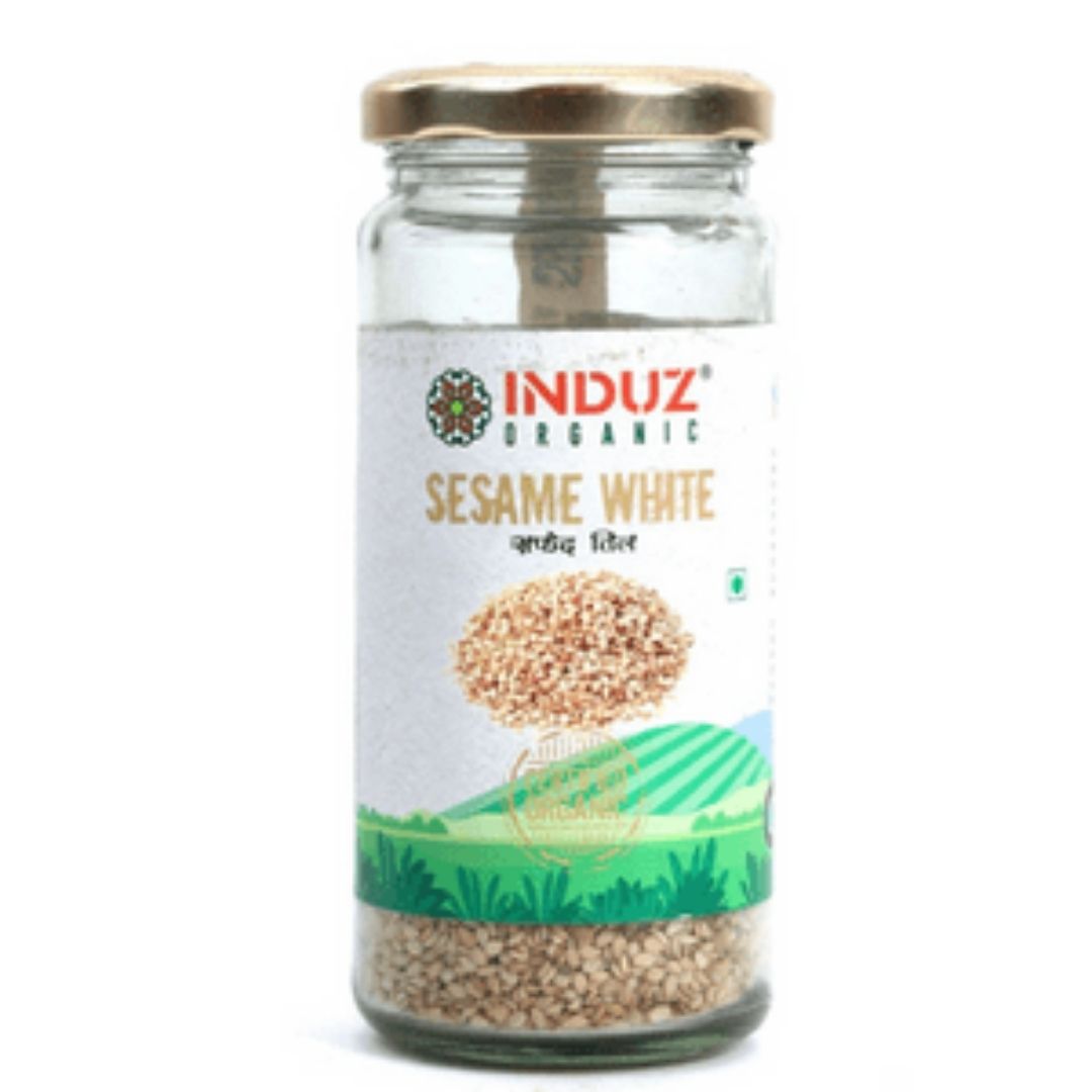 White Sesame Seeds 100g Induz Organic