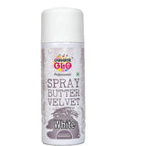 White Spray Butter Velvet Colour 400ml Colourglo