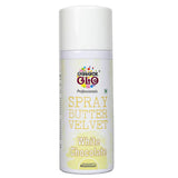 White Spray Butter Velvet Colour 400ml Colourglo