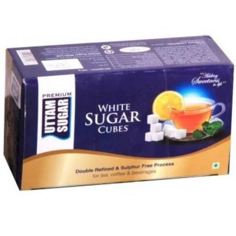 White Sugar Cube 500 gm  Uttam