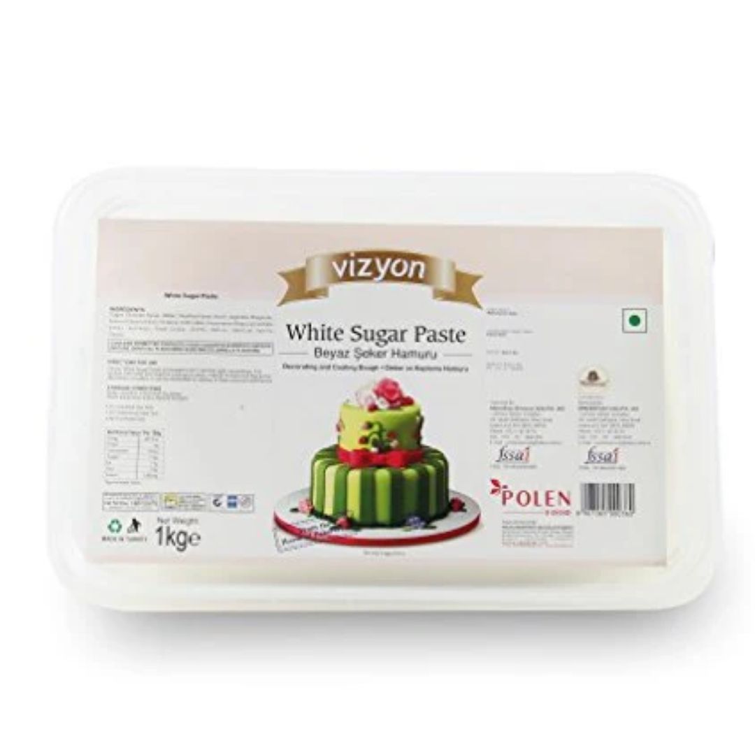 White Sugar Paste 1kg Vizyon