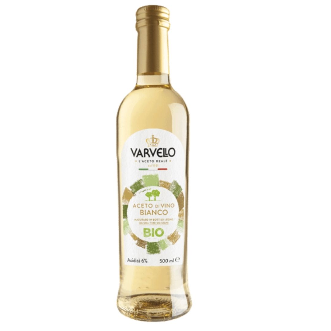 White Wine Vinegar Organic 500ml Varvello