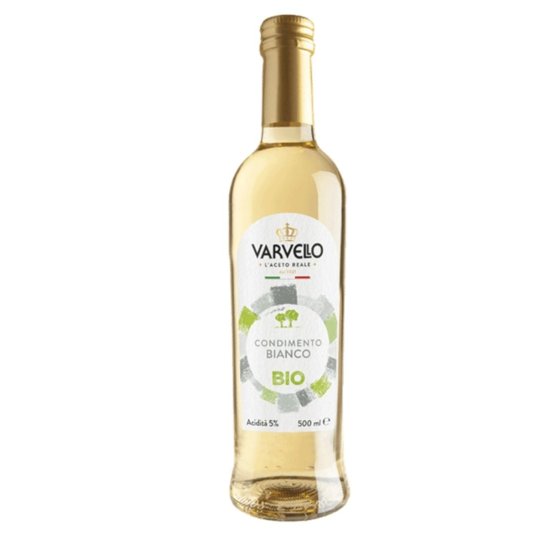 White fine dressing Vinegar Organic 500ml Varvello