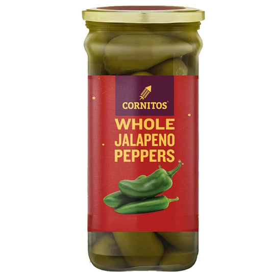 Whole Jalapeno Peppers 180g Cornitos