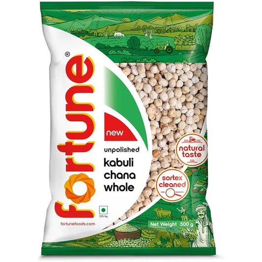 Whole Kabuli chana 500gm Fortune