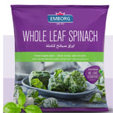 Whole Leaf Spinach 450g  Emborg