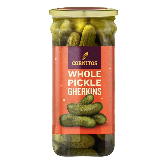 Whole Pickle Gherkins 180g Cornitos