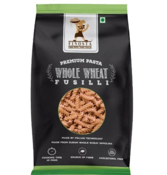 Whole Wheat Fusilli Pasta 500 gm  Finosta