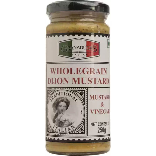 Wholegrain Dijon Mustard  250g Granaducas