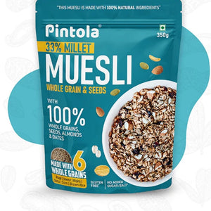 Wholegrain & Seeds Muesli 350g Pintola