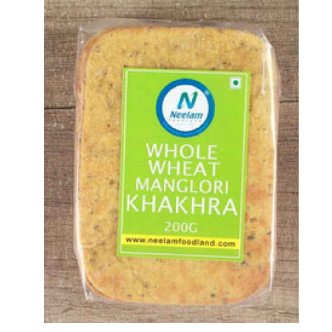 Whole wheat manglori khakhra 200G NEELAM