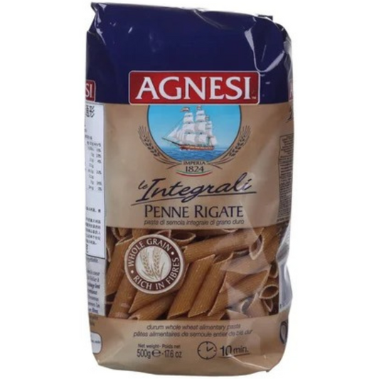 Whole wheat penne pasta 500 gm Agnesi