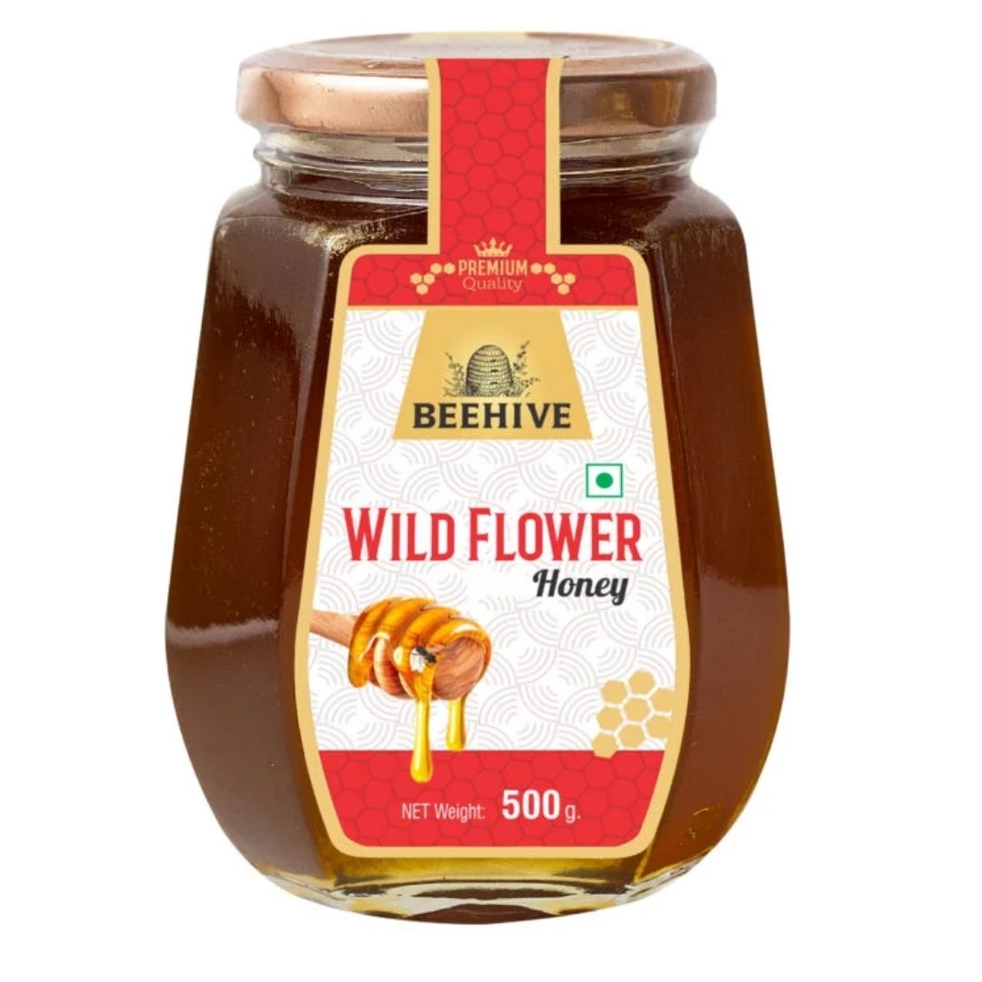 Wild Flower Honey Beehive