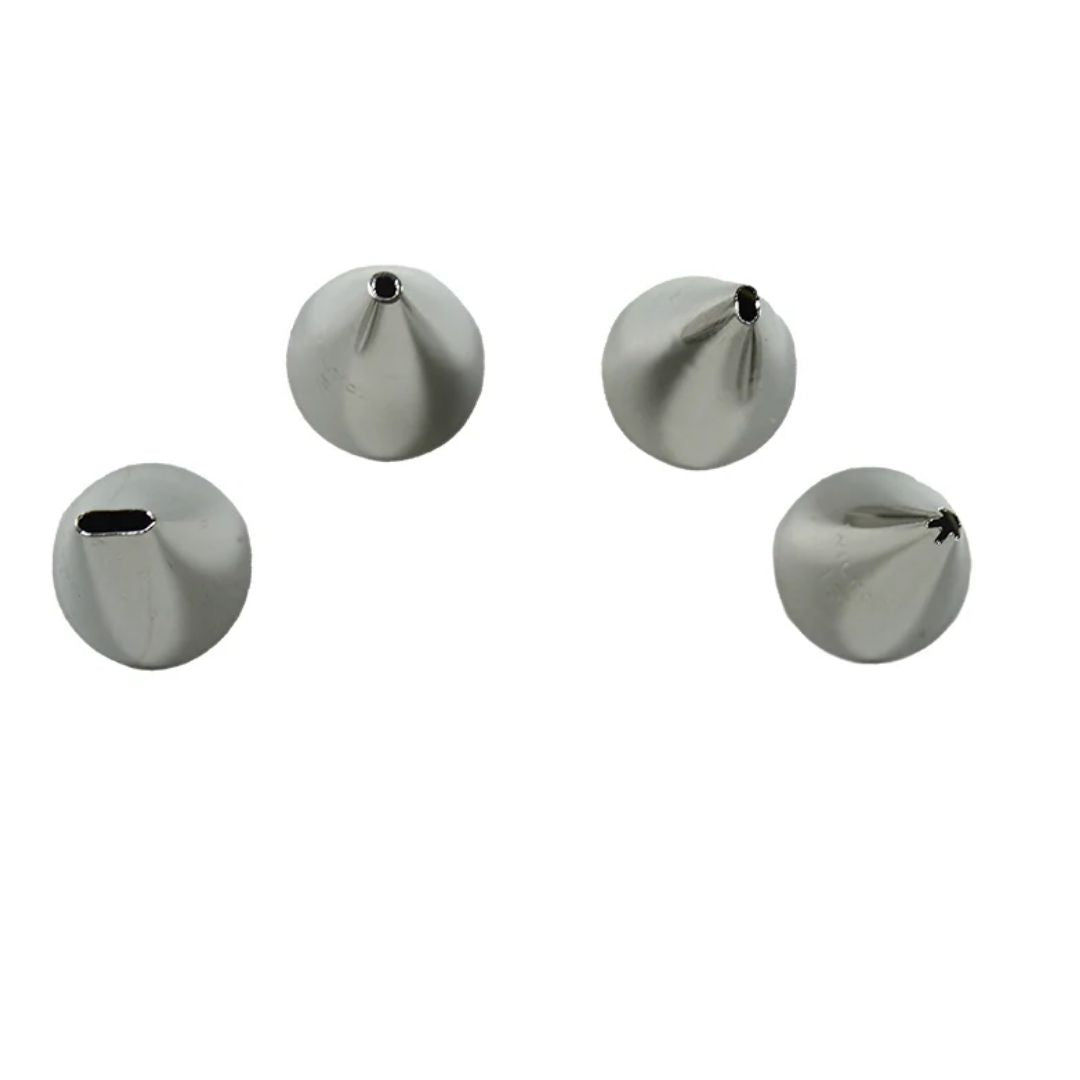 Wilton Writing Tip Set (Nozzles), 4pcs Bakers Ville