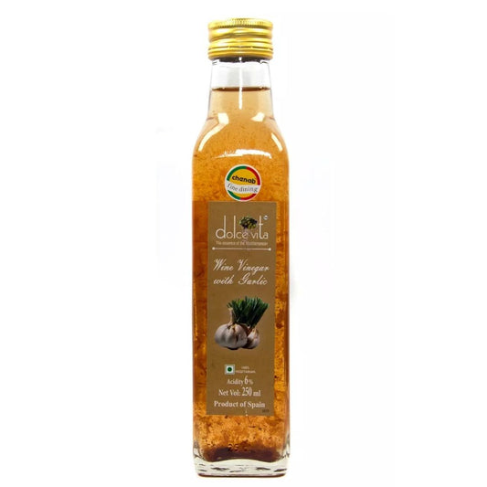 Wine Vinegar with Garlic, 250ml Dolce Vita