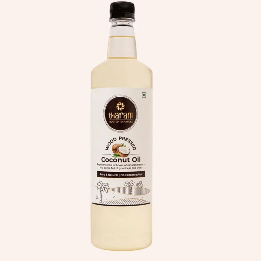 Wood-Pressed Coconut Oil 1ltr Tharani Rooted To Nature