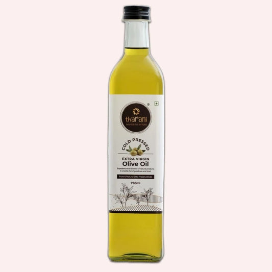 Wood-Pressed Extra Virgin Olive Oil 750ml Tharani Rooted To Nature