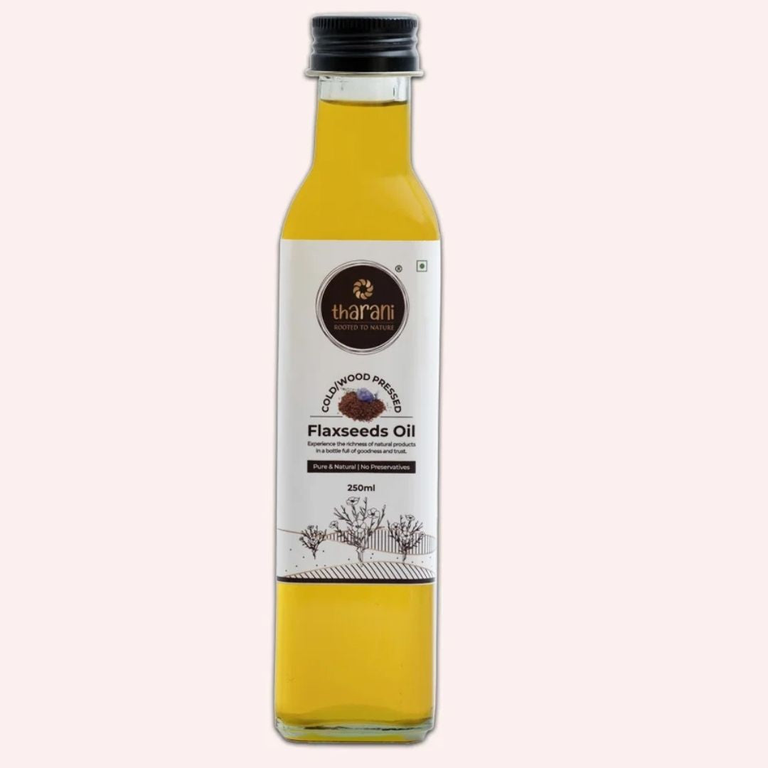 Wood-Pressed Flaxseeds Oil 250ml Tharani Rooted To Nature