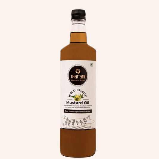 Wood-Pressed Mustard Oil 1ltr Tharani Rooted To Nature