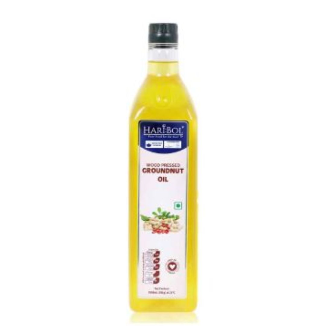 Wood Pressed Groundnut Oil 1ltr Haribol