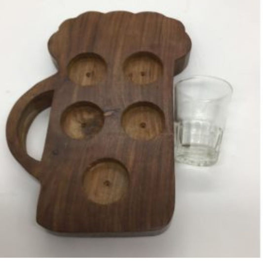 Wooden Beer Mug for Shots