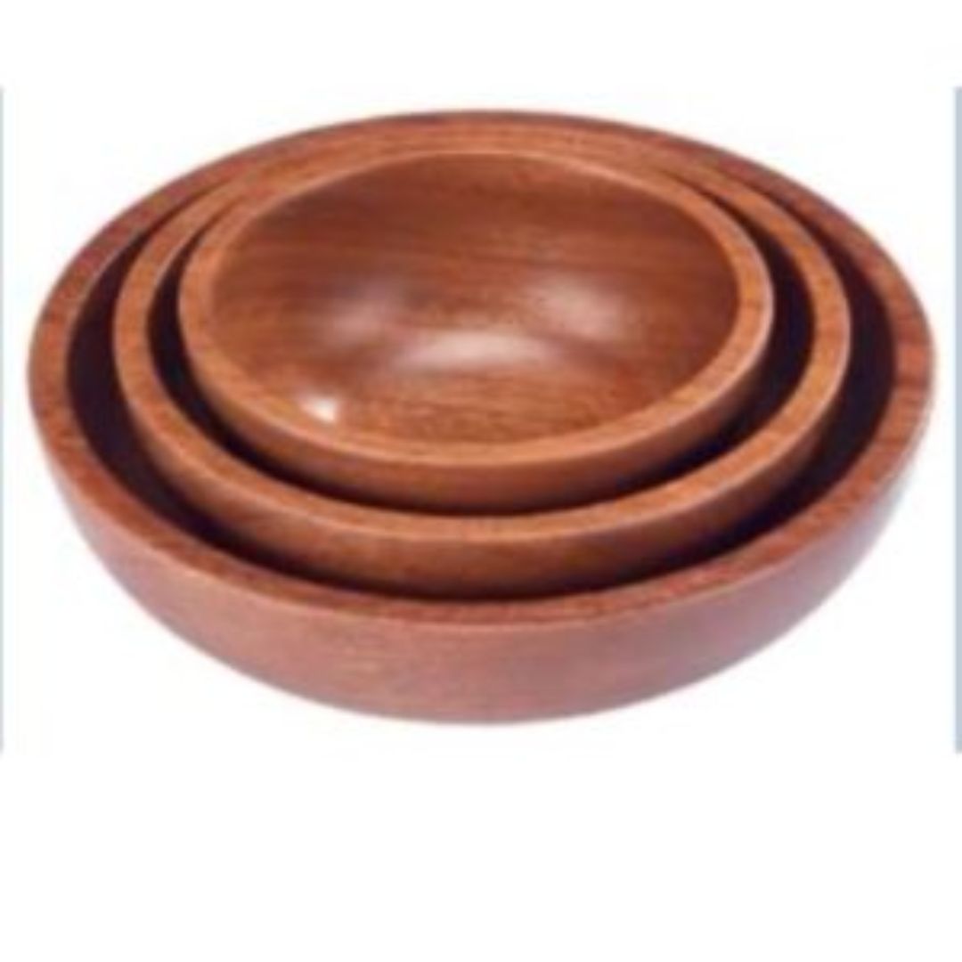 Wooden Sheesham Bowls-12×4.5