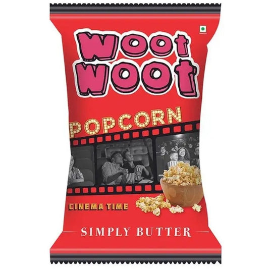 Woot Woot Popcorn Simply Butter 70 gm  Mr. Makhana