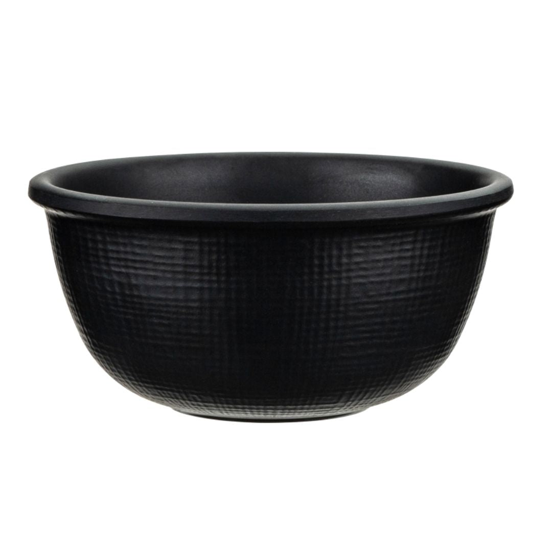 Woven Mini Katori 3.25″ Black Servewell