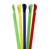 Wrapped Mix Colors Spoon Straw 0.8 cm