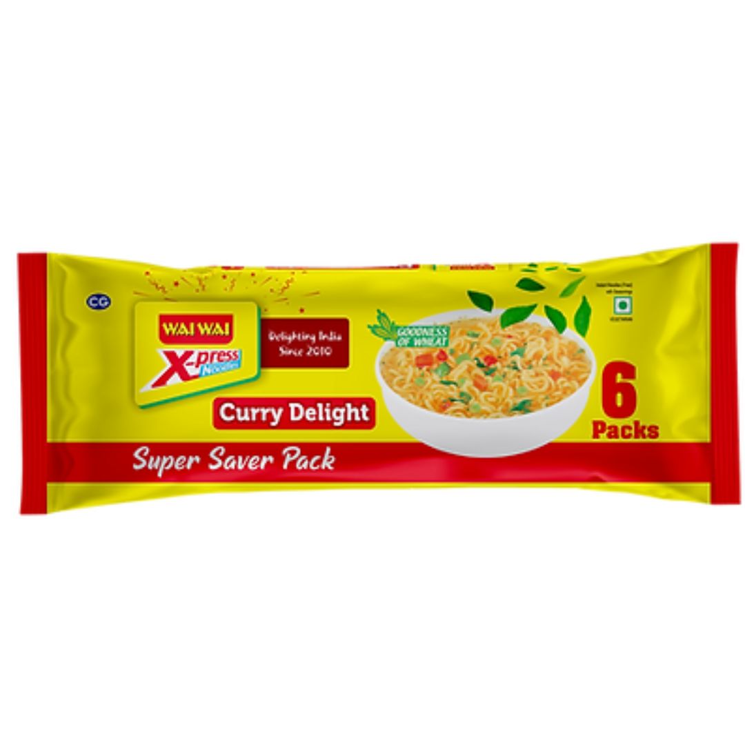 X-PRESS CURRY DELIGHT NOODLES 330G WAI WAI