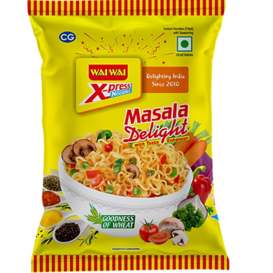 X-PRESS MASALA DELIGHT NOODLES 50G WAI WAI