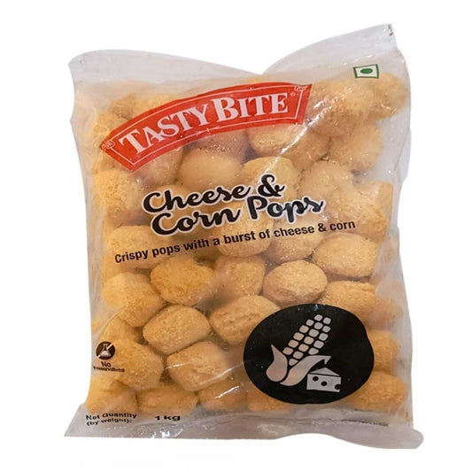 Xclusive Cheese And Corn Pops 1Kg Tasty Bite