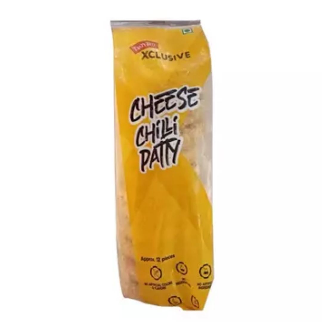 Xclusive Cheese Chilli Patty 1Kg Tasty Bite