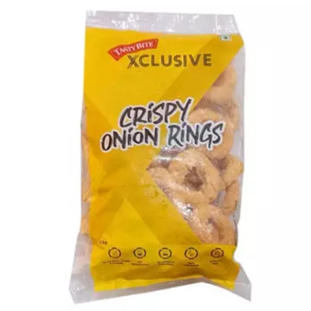 Xclusive Crispy Onion Rings 1Kg Tasty Bite