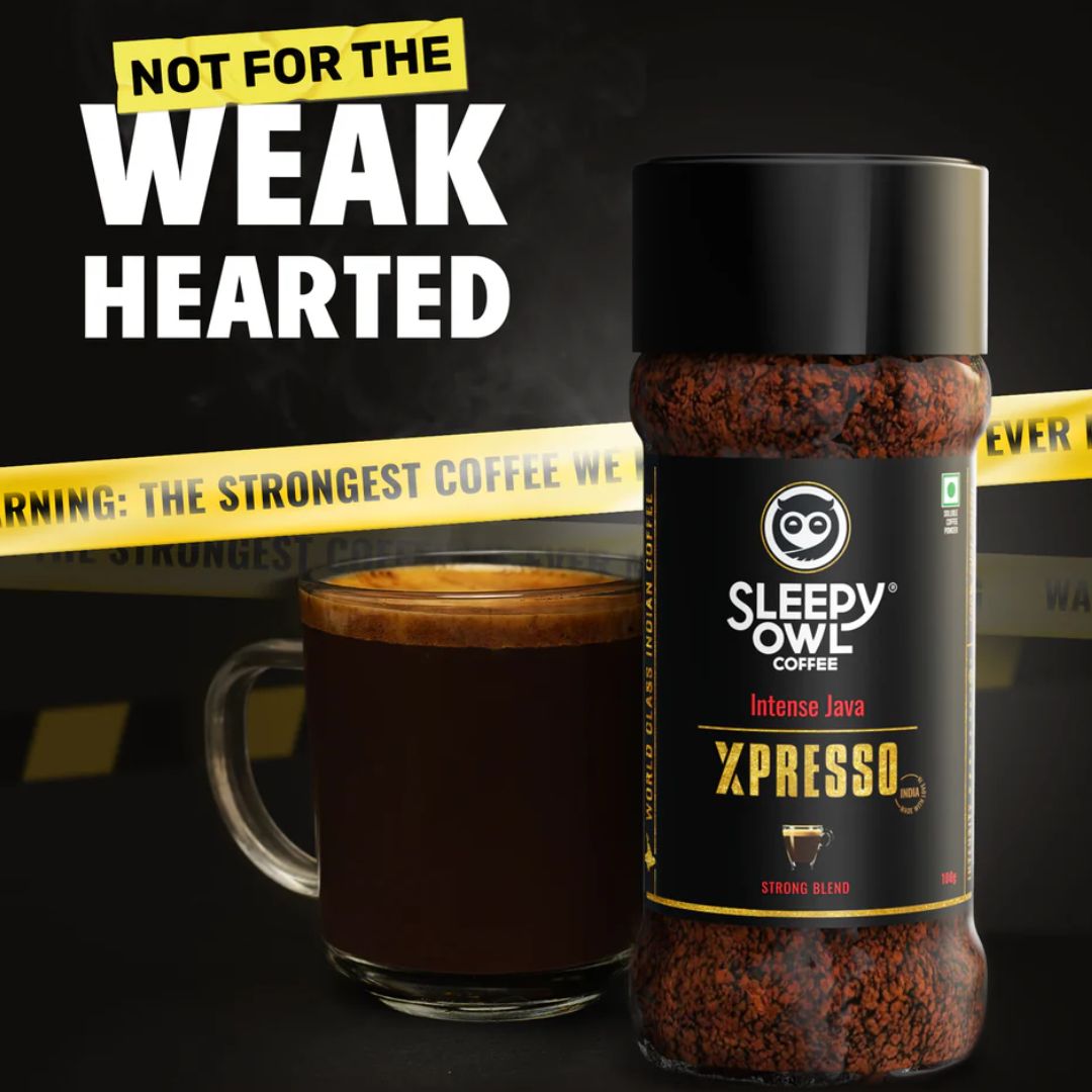 Xpresso, Strong Blend Instant Coffee Sleepy Owl