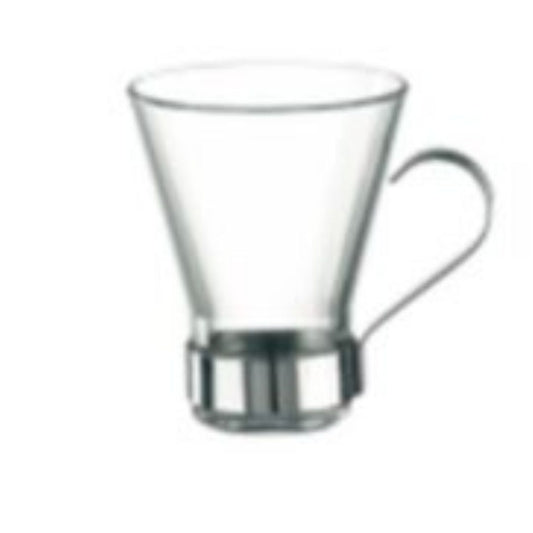 YPSILON CAPPUCCINO Cup with Steel handle 220ML BORMIOLI ROCCO