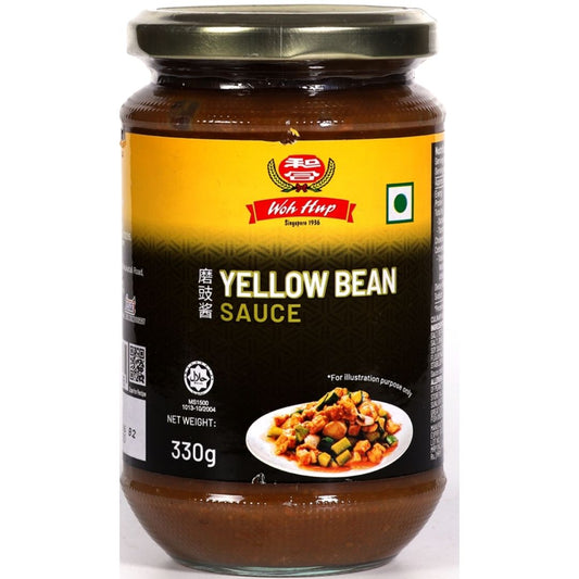 Yellow Bean Sauce 330 gm  Woh-Hup