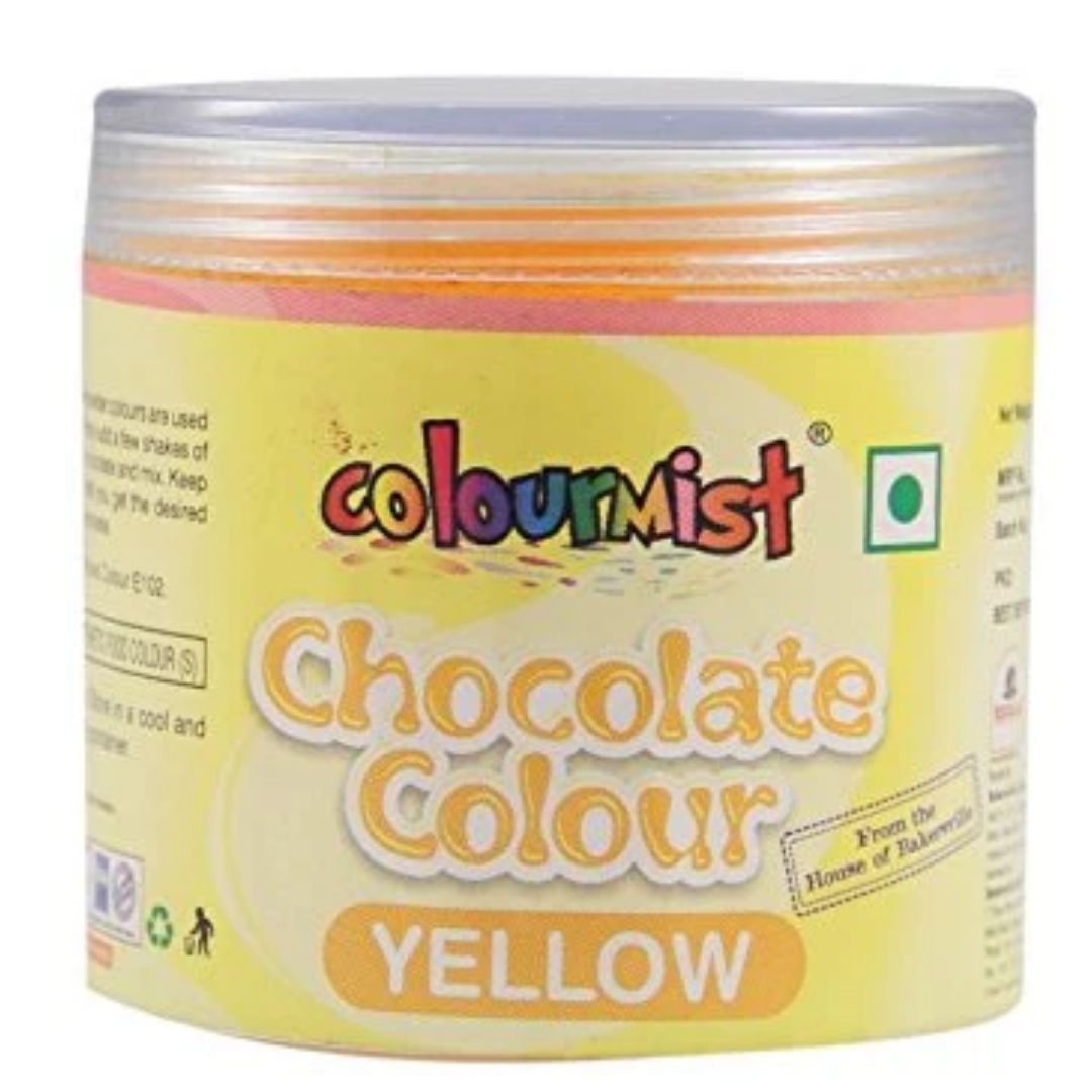 Yellow Chocolate Colour 25g Colourmist