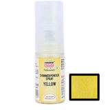 Yellow ColourGlo Edible Shimmer Powder Spray 5g Bakersville