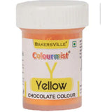 Yellow Colourmist Edible Chocolate Powder Colour 3g Bakersville