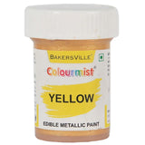 Yellow Colourmist Edible Metallic Paint 20g Bakersville