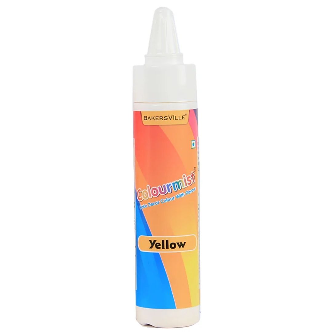 Yellow Colourmist Powder Food Colour 25g Bakersville