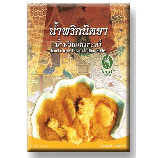 Yellow Curry Paste 500g Nittaya Thai Curry